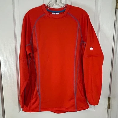 Majestic Youth Orange Pullover Long Sleeve Athletic Shirt XL/XG - Image 1 of 4