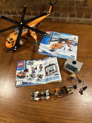 LEGO City: Arctic Helicrane (60034), 95% Complete Set With Manuals, No Box - Image 1 of 4