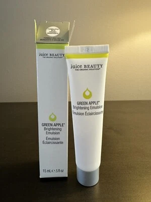 Juice Beauty Green Apple Brightening Emulsion .5 oz 15 ml Travel Size NIB - Image 1 of 4