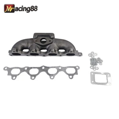 Colector de escape turbo de hierro fundido brida T3 para 92-96 Prelude F22A1 90-93 Accord Foto 1 de 4