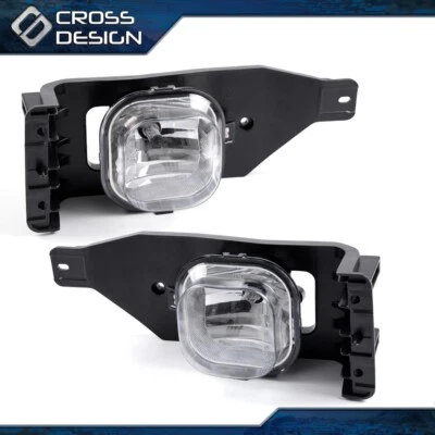 Pair Fog Lights Lamp RH LH Fit For 2005-2007 Super Duty F-250 F-350 F-450 F-550 - Image 1 of 4