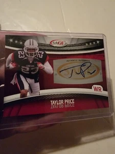 Taylor Price Sage 2010 RC Rookie Autograph Auto Signed OSU Football Card - Picture 1 of 2