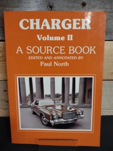 Dodge Charger Volume II: A Source Book by Paul North (1985, 1st Edition) - Imagen 1 de 2