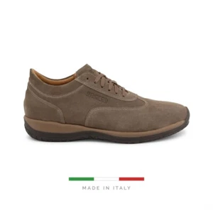 SPARCO Trainers IMOLA-GP1 Taupe suede Motorsports Driving Sneakers Shoes 46 - Picture 1 of 8