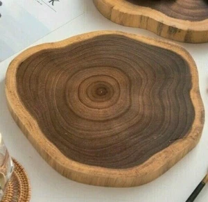 Acacia Wood Cutting Board Slicing Chopping Blocks Cheese Tray Serving Platter M - Picture 1 of 12
