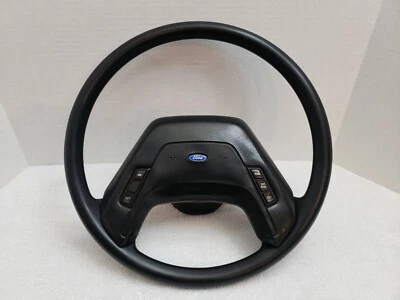 Volante OEM caminhonete picape Ford F150 F250 F350 Bronco 1987-1991 fabricante de equipamento original - Imagem 1 de 4