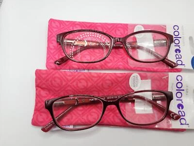 2 PARES de gafas de lectura Foster Grant Evalina 1,25 1,50 1,75 2,00 2,50 2,75 3,25 Foto 1 de 4