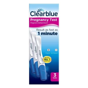 Clearblue Rapid Detection Pregnancy Test - 3 Tests - Picture 1 of 4
