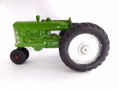 RARO 1950 Vintage Fundido John Deere Brinquedo Trator Agrícola Novo Estoque Antigo Roda de Metal - Imagem 1 de 4