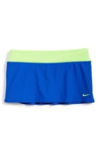 Nike 171686 Girls Kids Cover Up Swim Skirt Blue Size X-Large/16 Big Kids - Picture 1 of 2