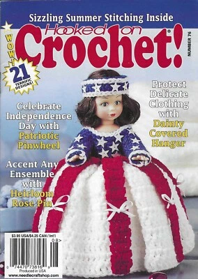 Hooked On Crochet! Magazine ~ July-Aug 1999 Number 76 - Image 1 of 2