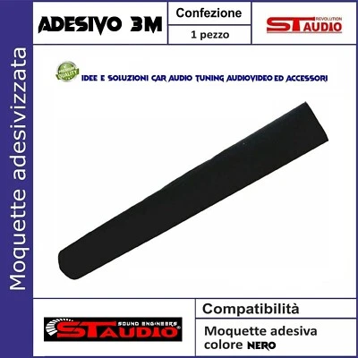 MOQUETTE ACUSTICA ADESIVA COLORE ANTRACITE PER RIVESTIMENTO BOX - PIANALI AUTO - Immagine 1 di 3