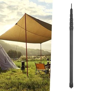 Tent Rod 67cm-300cm Lightweight Carbon Fiber Telescopic Canopy Pole Awning Pole - Picture 1 of 5