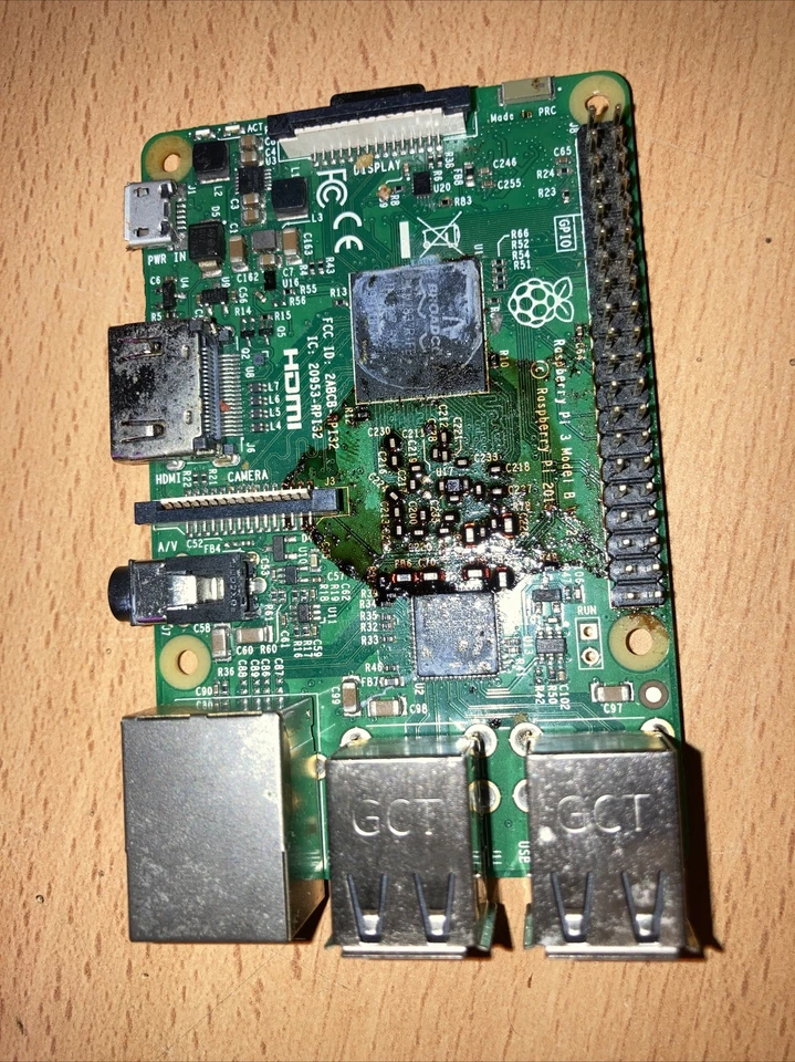 Raspberry Pi 3 Model B Quad Core 1.2ghz 64bit CPU 1gb RAM WiFi & Bluetooth 4.1 - Image 1 of 1