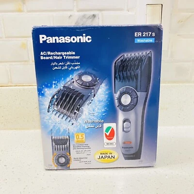 Panasonic Er217S Recortadora Ac Recarga Lavable Barba Fácil de Limpiar Último Diseño Foto 1 de 4