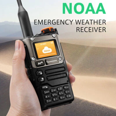 Quansheng UV-K6 UV K6 Walkie Talkie Handheld Transceiver VHF UHF Radio - Image 1 of 4