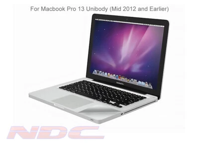 MacBook Pro Unibody 13 A1278 4pc Full-Body Vinyl Sticker Skin Guard/Cover/Wrap - Image 1 of 2