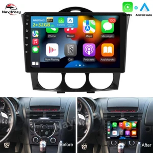 For Mazda RX-8 2003-2008 Apple CarPlay Car Radio Stereo GPS BT Android 13 2+32GB - Picture 1 of 19