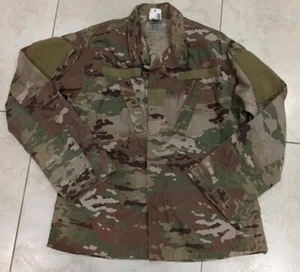 Military Army Combat Uniform Camo Jacket Coat Insect Shield Medium Regular NWT - Picture 1 of 3