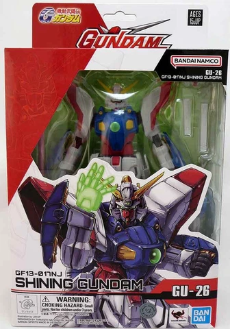 Gundam Universe Mobile Fight 6 Inch Action Figure - GF-13-017 NJ Shining Gundam Cover