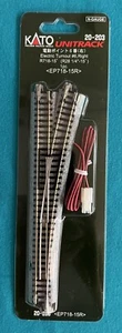 20-203 Kato UNITRACK Escala N Desvío Eléctrico #6 Derecha (1 por paquete) Nuevo - Imagen 1 de 2