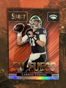 2022 Select Draft Picks En Fuego Insert Silver Prizm Carson Strong #EN-CS - RC - Picture 1 of 2