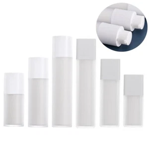 Cosmetic Empty Pump Frosted Airless Bottle Container Lotion Dispenser For Travel - Picture 1 of 12