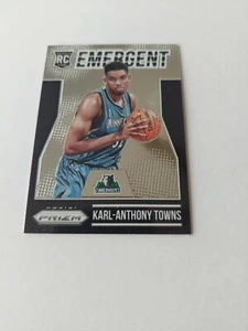 2015-16 Panini Prizm EMERGENT Karl-Anthony Towns RC - MINNESOTA TIMBERWOLVES - Bild 1 von 2