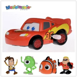 JAPAN TOMY WINDUP MOVIN MOVIN FIGURE DISNEY CARS WOODY MIKE MR. INCREDIBLE NEMO - Picture 1 of 10