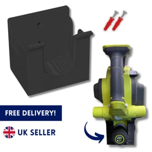 Wall Mount for Ryobi Cordless wood Planer 18V ONE Bracket Holder Support Hook UK - Picture 1 of 3