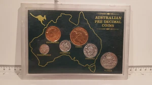 (lot 712) Australian Pre Decimal Coins - Picture 1 of 6