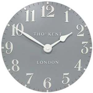 Thomas Kent - 12" Arabic Flax Blue Wall Clock - Picture 1 of 1