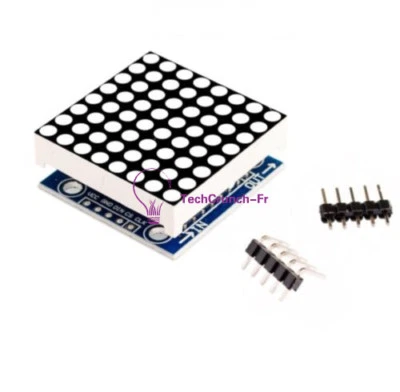 DIY MAX7219 Dot Matrix Module MCU Control Led Display Module kit For Arduino - Photo 1/3