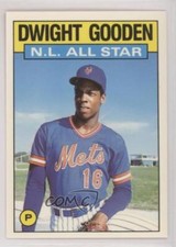 1986 Topps All Star Collector's Edition Tiffany Dwight Gooden #709