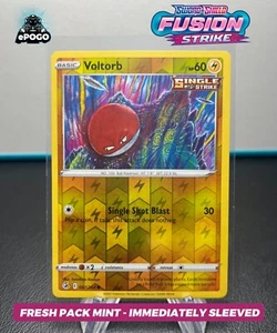 Voltorb 087/264 Reverse Holo Pokemon TCG: Fusion Strike MINT SHIPPED TODAY! ⚡️ - Picture 1 of 2