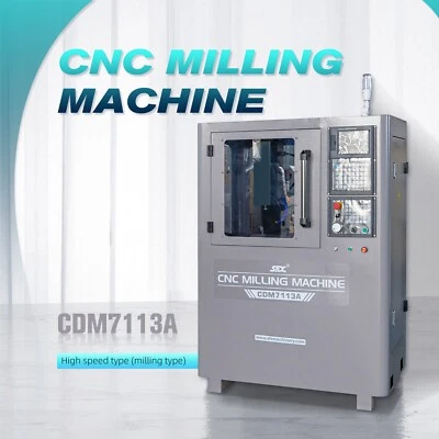CNC Drilling and Milling Machine CDM7113 400*140mm ER20 12000RPM - Image 1 of 4