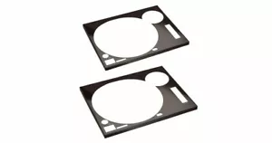 Zomo Faceplate Twin - Paar Cover Metallperlen für Plattenspieler Technics - Bild 1 von 8