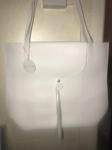 Cardarelli Casa De Rosa white large Summer Tote Bag New Sealed Pack Was £40 - Picture 1 of 9