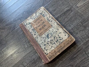 Antique 1896 McGuffey's Eclectic Spelling Book Hardcover - Picture 1 of 15