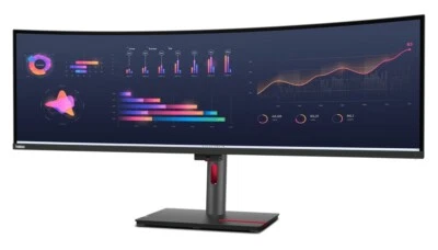 Monitor Lenovo ThinkVision P49w-30 49" (124,5cm)  5120x1440 curved Bildschirm - Bild 1 von 4