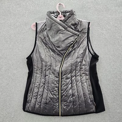 Chaleco Calvin Klein Performance 0X Gris Plumón Nylon Poliéster Puffer Foto 1 de 4