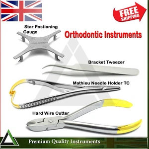 Instrumentos de posicionamiento de soporte cortador de alambre dental para ortodoncista - Imagen 1 de 5