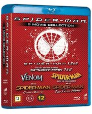 Spider Man 9 Movie Collection Blu Ray Box