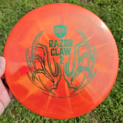 RC2! Used Eagle McMahon Discmania Razor Claw 2 Vapor Tactic - 176 Grams! - Image 1 of 4