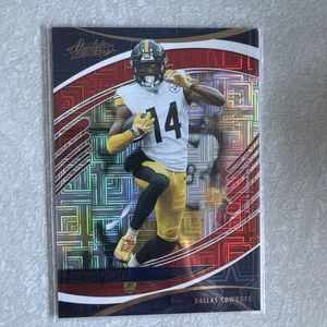 2025 Panini Absolute - George Pickens #19 Red Squares  /850 Cowboys B-23 - Picture 1 of 2