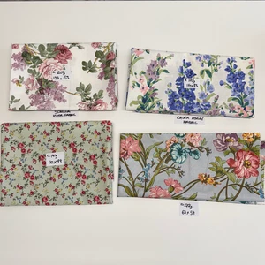 Vintage Sorilla Minor & Laura Ashley Fabric Cotton Blue Pink Floral Job Lot 2m - Picture 1 of 19