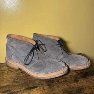 Frye Stiefel Größe 11,5D Grau Wildleder 3480 Chukka Paul Herren - Bild 1 von 6