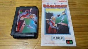 Rampart No box Instruction included SEGA  Mega Drive Cartridge MD - Picture 1 of 4