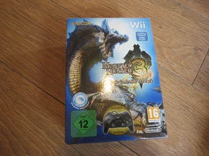 Monster Hunter 3 Tri Classic Controller Pro Pack Wii U WiiU - Picture 1 of 4