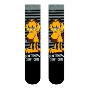 Garfield Don’t Know Don’t Care Cartoon Characters Funny Socks Gifts Unisex Socks - Picture 1 of 1